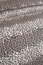 Ultrasonik Kapitoneli Leopar Desenli Yatak Örtüsü - Görsel 5