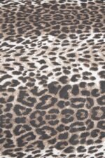 Ultrasonik Kapitoneli Leopar Desenli Yatak Örtüsü - Görsel 6
