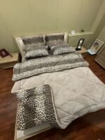 Çift Kişilik Welsoft Pufidik Uyku Seti Leopar Desenli - Görsel 4