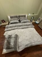 Çift Kişilik Welsoft Pufidik Uyku Seti Leopar Desenli - Görsel 3