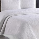 Ultrasonik Kapitoneli Yatak Örtüsü Krem